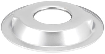 compare product K&N Metal Base Plate 14in OD 5-1/8in Flange Chrome Finish