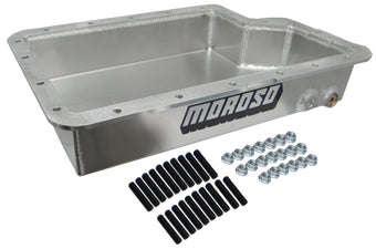 compare product Moroso Ford E40D/4R100 Transmission Pan - 3.642in