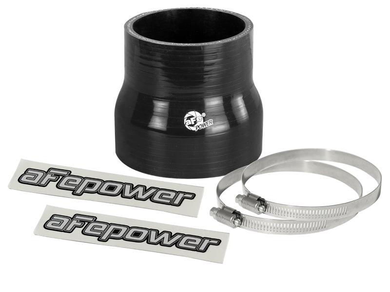 aFe Magnum FORCE Intake Coupling Kit (2 - 7/8 IN ID to 2 - 3/8 IN ID x 2 - 3/8 IN L) Straight Black - My Store