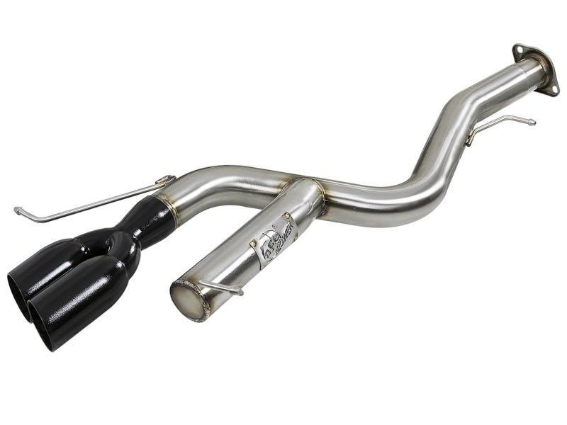 aFe MACHForce XP 08 - 13 BMW 135i L6 - 2.0L N54/N55 3in. 304 SS Axle - Back Exhaust w/Black Tips - My Store