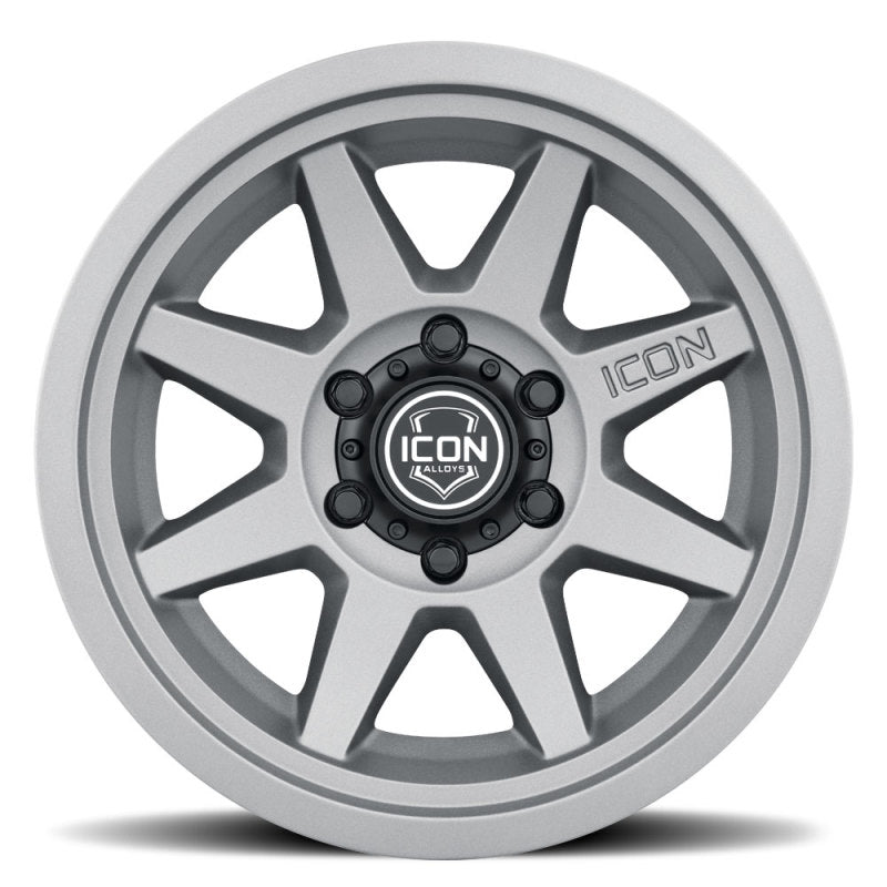 ICON Rebound 17x8.5 6x5.5 0mm Offset 4.75in BS 106.1mm Bore Charcoal Wheel - My Store