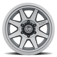 ICON Rebound 17x8.5 6x5.5 0mm Offset 4.75in BS 106.1mm Bore Charcoal Wheel - My Store