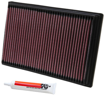 compare product K&N Replacement Air Filter - Panel 10.688in O/S Length x 7.125in O/S Width x 1.125in H