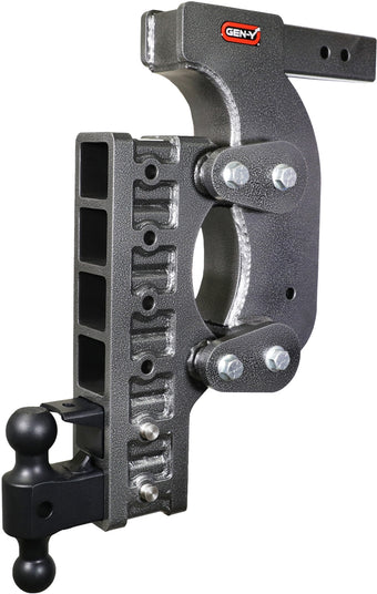 compare product Gen-Y The Boss Torsion-Flex 2.5in Receiver 21in Drop Hitch w/Dual-Ball/Pintle Lock/Stab Kit