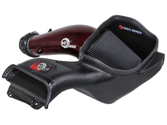 compare product aFe 23-24 Ford F150 Raptor R Supercharged Red Carbon Track Series Air Intake w/ P5R Filter (MOQ 24)