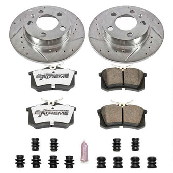 compare product Power Stop 99-06 Audi TT Rear Z26 Street Warrior Brake Kit