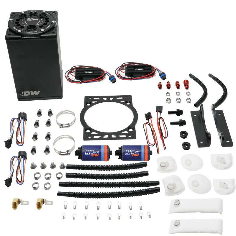 DeatschWerks 3.0L Staged Surge Tank w/ DW810 Fuel Pumps - My Store