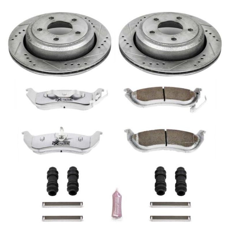 Power Stop 10 - 11 Ford Ranger Rear Z26 Street Warrior Brake Kit - My Store
