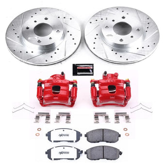 compare product Power Stop 93-01 Nissan Altima Front Z26 Street Warrior Brake Kit w/Calipers