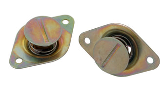 compare product Moroso Quick Fastener - Self Ejecting - 7/16in x .500in - Steel - Gold - 10 Pack