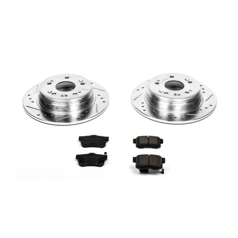 Power Stop 02 - 04 Honda CR - V Rear Z23 Evolution Sport Brake Kit - My Store