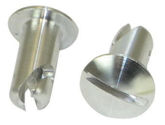 compare product Moroso Quick Fastener - Oval Head - 5/16in x .500in - Aluminum - 10 Pack