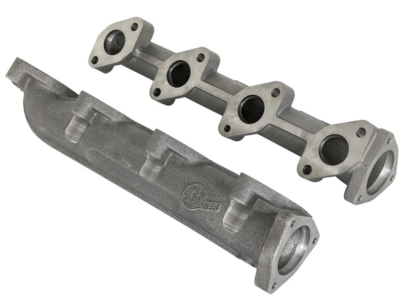 aFe BladeRunner Ported Ductile Iron Exhaust Manifold 08 - 10 Ford Diesel Trucks V8 6.4L (td) - My Store