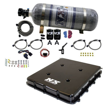 compare product Nitrous Express Nitrous Kit w/Billet LT4 Supercharger Lid w/12lb Bottle