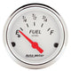 Autometer Arctic White 2 1/16in 240 ohm to 33 ohm Electric Fuel Level Gauge - My Store