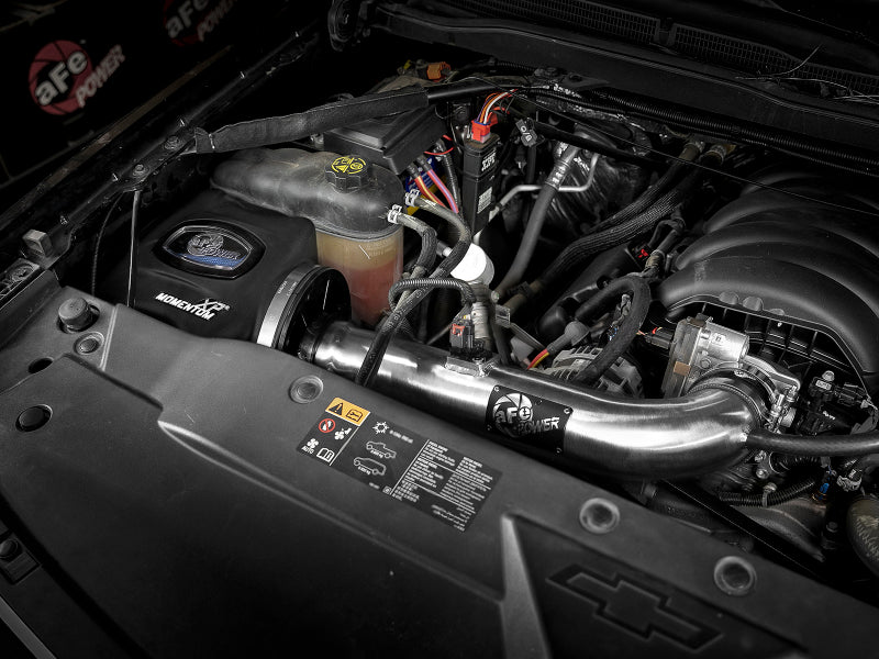 aFe Momentum XP Cold Air Intake System w/ Pro 5R Media Brushed 14 - 19 GM Silverado/Sierra 1500 - My Store