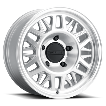 compare product Raceline 451MC Ryno 17x7.5in / 5x130 BP / 50mm Offset / 78.1mm Bore - Machined Wheel