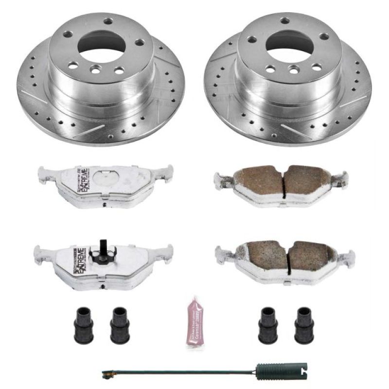 Power Stop 96 - 02 BMW Z3 Rear Z26 Street Warrior Brake Kit - My Store