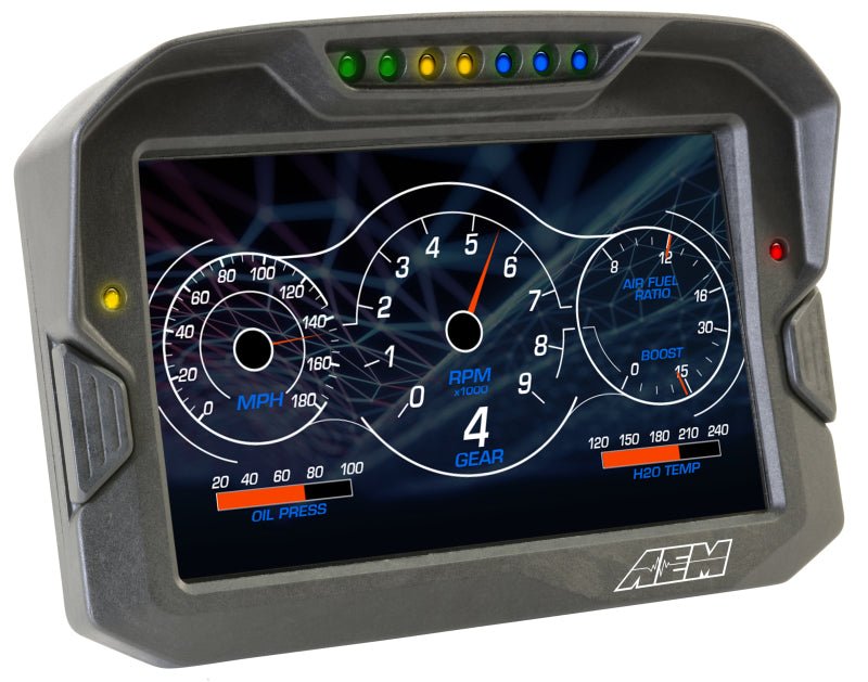 AEM CD - 7 Non Logging Race Dash Carbon Fiber Digital Display (CAN Input Only) - My Store