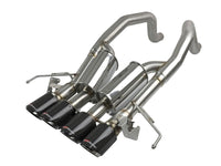 aFe MACHForce XP Axle Back 304SS Exhaust w/ Carbon Fiber Tips 15 - 19 Chevy Corvette Z06 - My Store