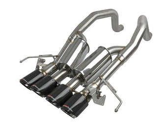 compare product aFe MACHForce XP Axle Back 304SS Exhaust w/ Carbon Fiber Tips 15-19 Chevy Corvette Z06