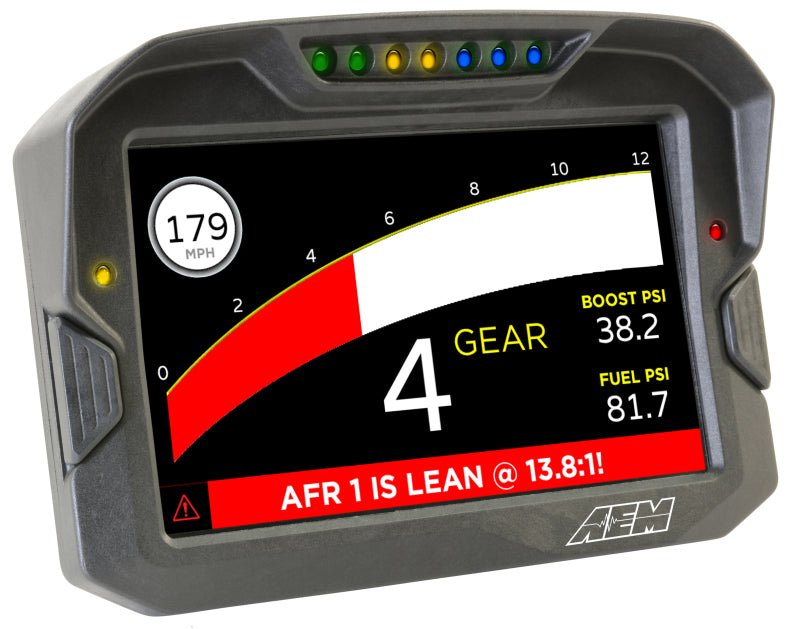 AEM CD - 7 Non Logging GPS Enabled Race Dash Carbon Fiber Digital Display w/o VDM (CAN Input Only) - My Store