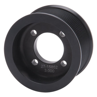 compare product Edelbrock Pulley Supercharger Enforcer 10 Rib 3In Black