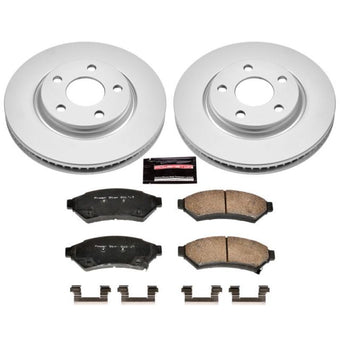 compare product Power Stop 05-09 Buick Allure Front Z17 Evolution Geomet Coated Brake Kit