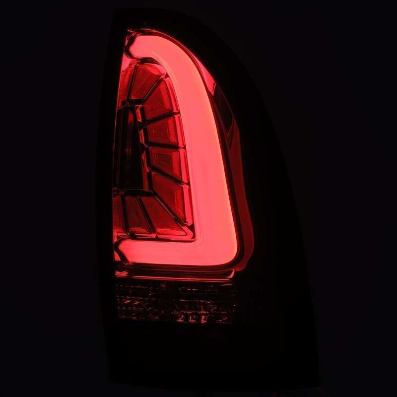 AlphaRex 05 - 15 Toyota Tacoma PRO - Series LED Tail Lights Jet Black - My Store
