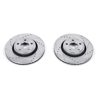 compare product Power Stop 11-19 Dodge Durango Front Evolution Drilled & Slotted Rotors - Pair