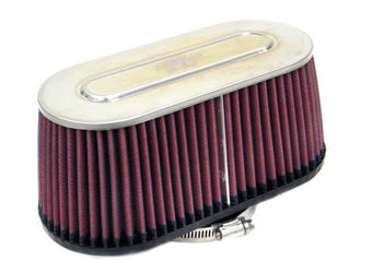 compare product K&N Marine Engine Flame Arrestor - Oval Tapered 3.75in Flange ID / .75in Flange Length / 4in Height