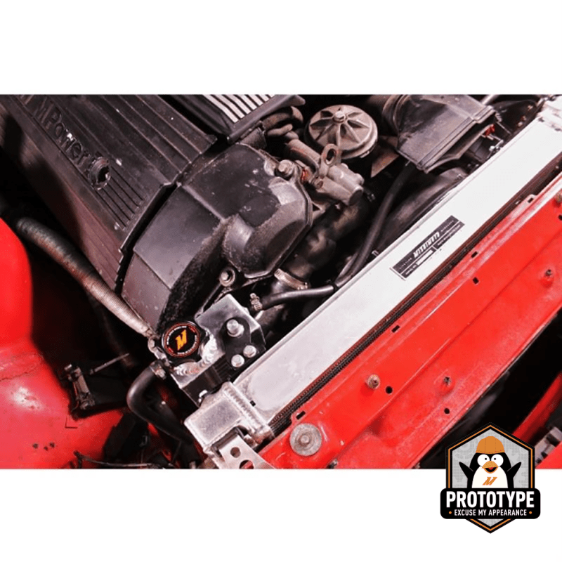 Mishimoto 92 - 99 BMW 3 Series Aluminum Coolant Expansion Tank - Black - My Store