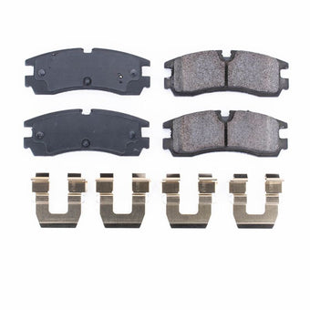 compare product Power Stop 98-02 Cadillac Seville Rear Z17 Evolution Ceramic Brake Pads w/Hardware
