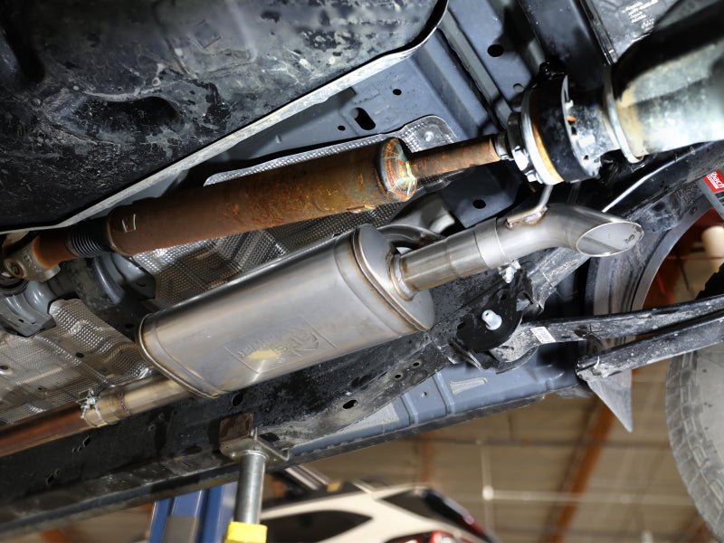 aFe 2024+ Ford Ranger L4 - 2.3L (t) Rock Basher 2.5in 409SS Cat - Back Exhaust - My Store
