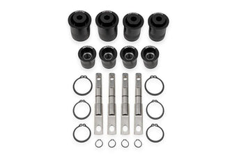compare product BMR 14-19 Chevrolet Corvette C7 Front Upper & Lower Control Arm Bearing Kit - Black Anodized