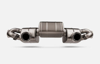 compare product Akrapovic 2022+ Porsche 718 Cayman GT4 RS Slip-On Race Line (Titanium)