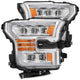 AlphaRex 17 - 20 Ford Raptor NOVA LED Proj Headlights Plank Style Chrm w/Activ Light Sequential Signal - My Store