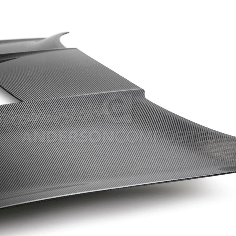 Anderson Composites 2020 Mustang Shelby GT500 Double Sided Carbon Fiber Hood - My Store