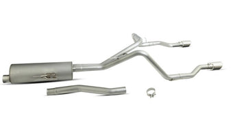 compare product Gibson 20-22 Jeep Gladiator JT Rubicon 3.6L 3in/2.5in Cat-Back Dual Split Exhaust - Stainless