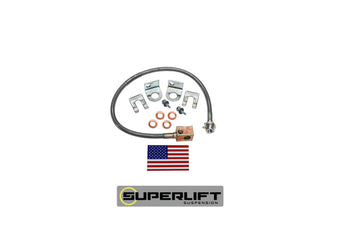 compare product Superlift 97-05 Jeep Wrangler TJ w/ 4-6in Lift Kit (Single) Bullet Proof Brake Hose