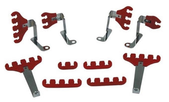 compare product Moroso Ford Small Block Ignition Wire Loom Kit - 7-9mm - Red