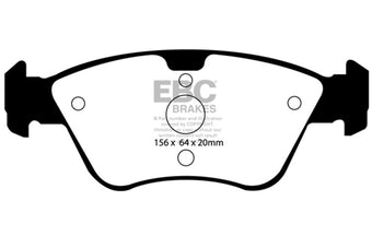 compare product EBC 03-08 Chrysler Crossfire 3.2 Ultimax2 Front Brake Pads