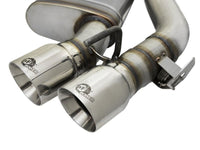 aFe MACHForce XP 3in 304 SS Axle - Back Dual Exhaust (NPP) w/ Polished Tips 16 - 17 Camaro SS V8 - 6.2L - My Store