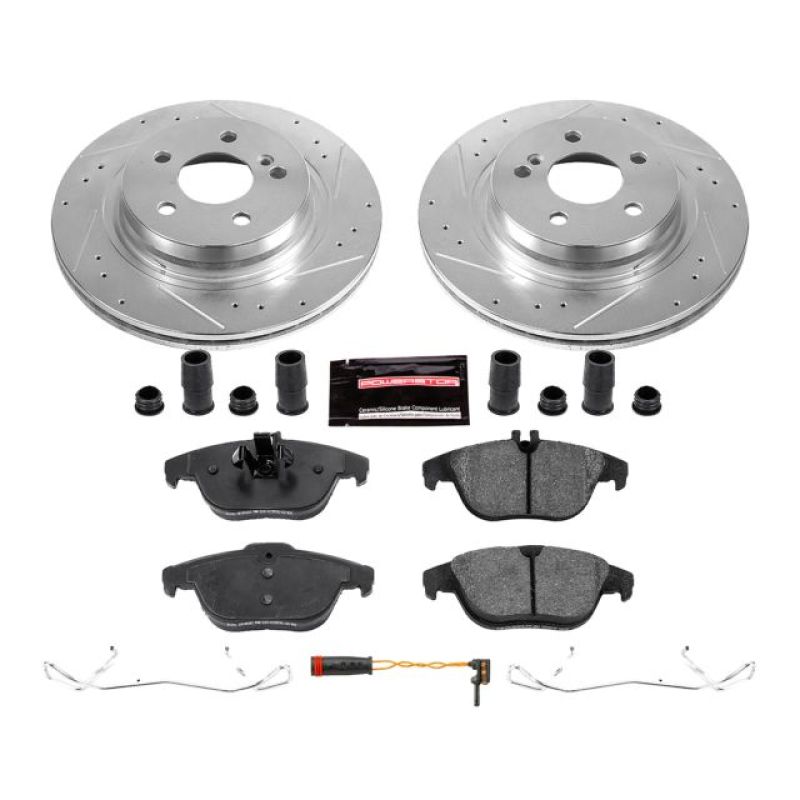 Power Stop 12 - 15 Mercedes - Benz C250 Rear Z23 Evolution Sport Brake Kit - My Store