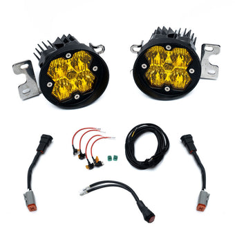 compare product Baja Designs 12-23 Tacoma / 14-21 Tundra / 10-24 4Runner Squadron Sport 2.0 Fog Kit(WC) - Baja Amber