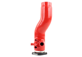 compare product PERRIN 15-21 Subaru WRX / 14-18 Forester XT Turbo Inlet Hose 3in. w/ Turbo Adapter Flange - Red