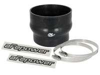aFe Magnum FORCE CAI Silicone Coupling Kit (4in. ID to 3.5in. ID) 2.75in L Straight Reducer - Black - My Store