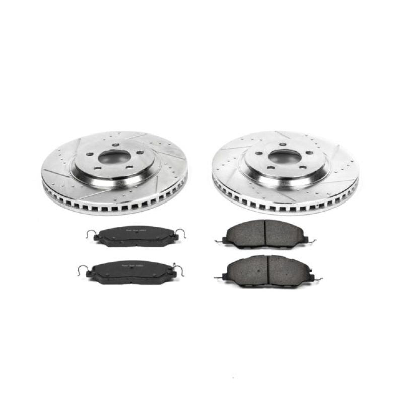 Power Stop 11 - 14 Ford Mustang Front Z23 Evolution Sport Brake Kit - My Store