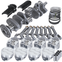 Eagle Chevy 350 3.750in Crank 5.700in I - Beam Rods - 18cc 4.060in Pistons Rotating Assembly - My Store
