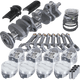 Eagle Chevy 350 3.750in Crank 5.700in I - Beam Rods - 18cc 4.040in Pistons Rotating Assembly - My Store